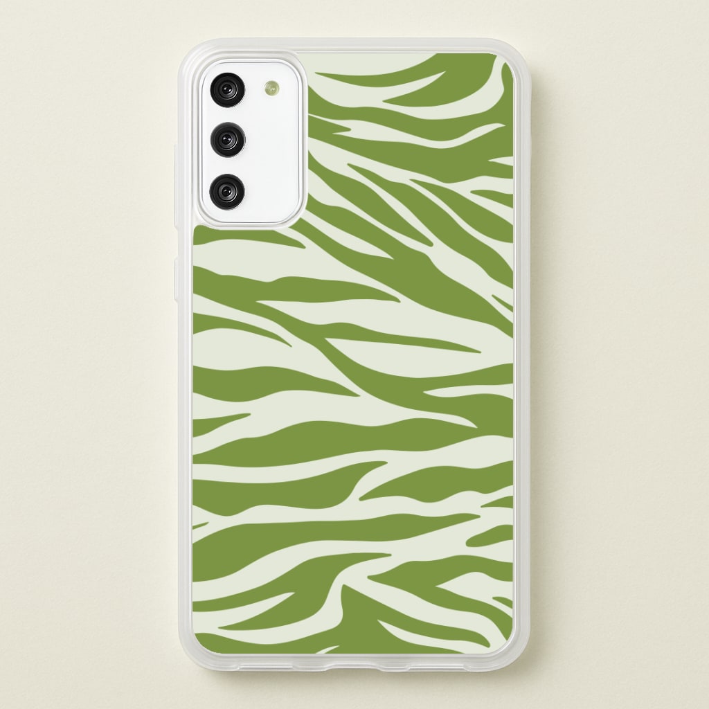 Abstract Green Print Phone Case