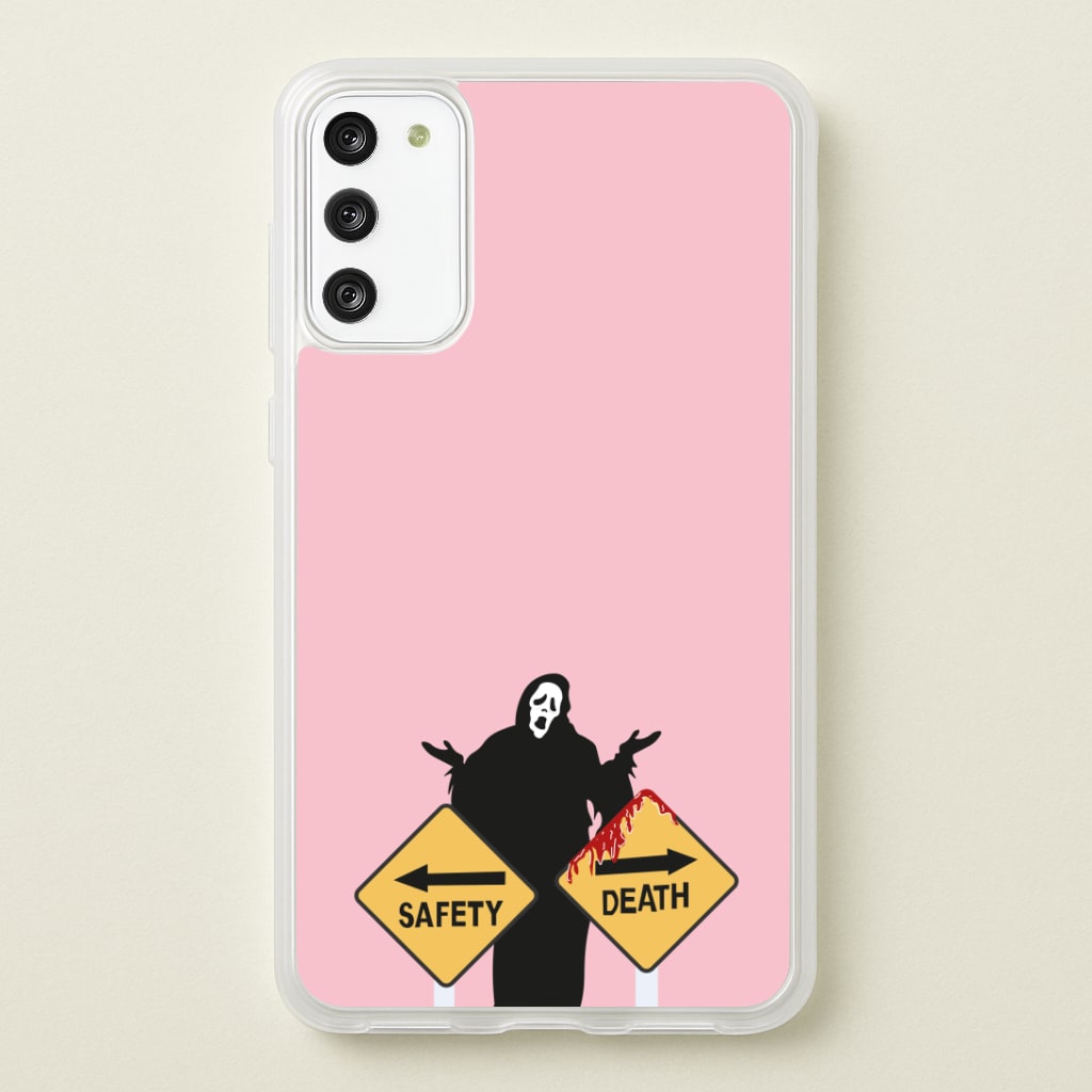Safety Or Death - Scream Phone Case