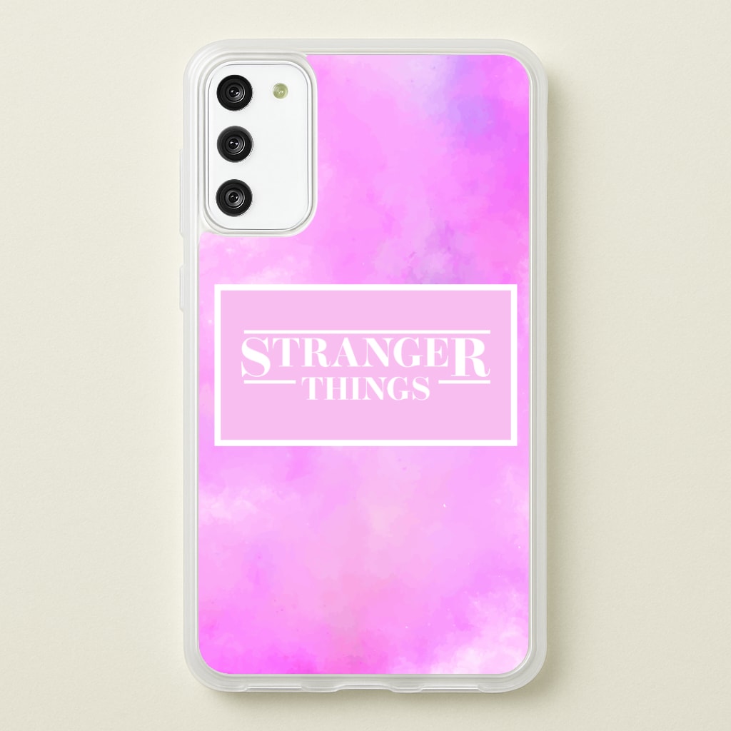 Pink Galaxy Stranger Phone Case