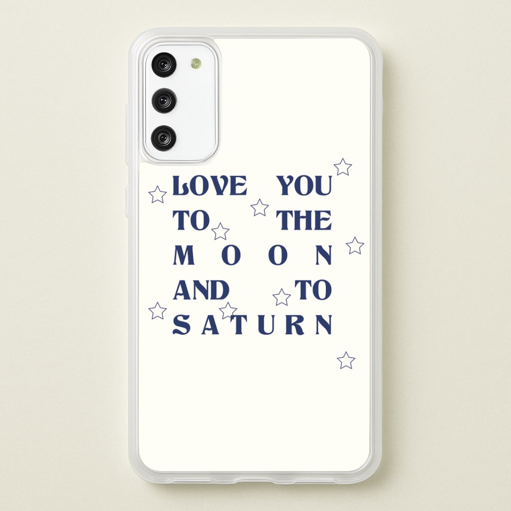 Love You To The Moon And To Saturn - Taylor Phone Case