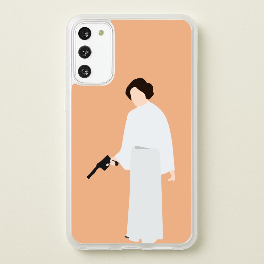 Leia Faceless With Gun Phone Case
