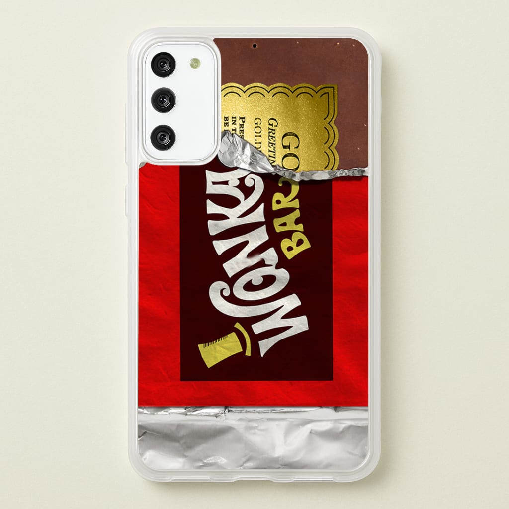 Wonka Bar Golden Ticket Phone Case