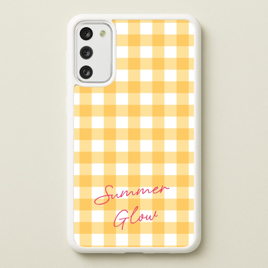 Tartan Summer Glow Phone Case