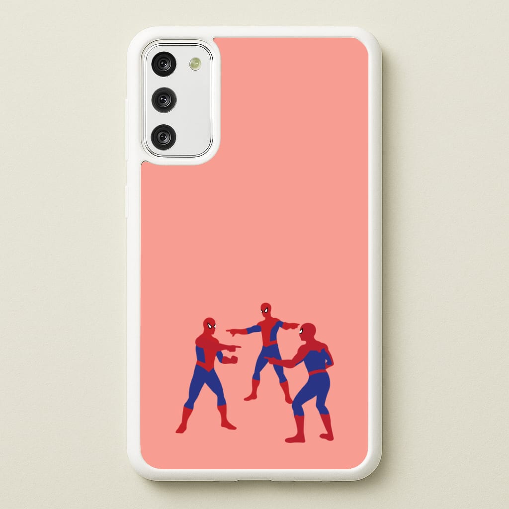 Spider Hero Pointing Meme Phone Case