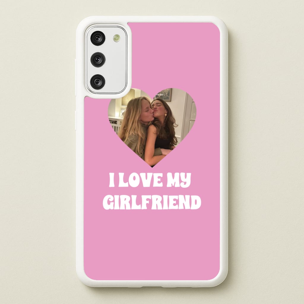 I Love My Girlfriend - Personalised Couples Phone Case