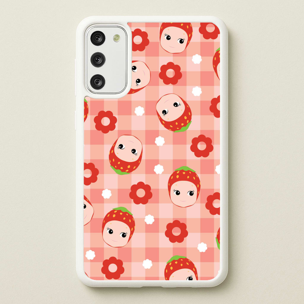 Strawberry Angel Pattern Phone Case