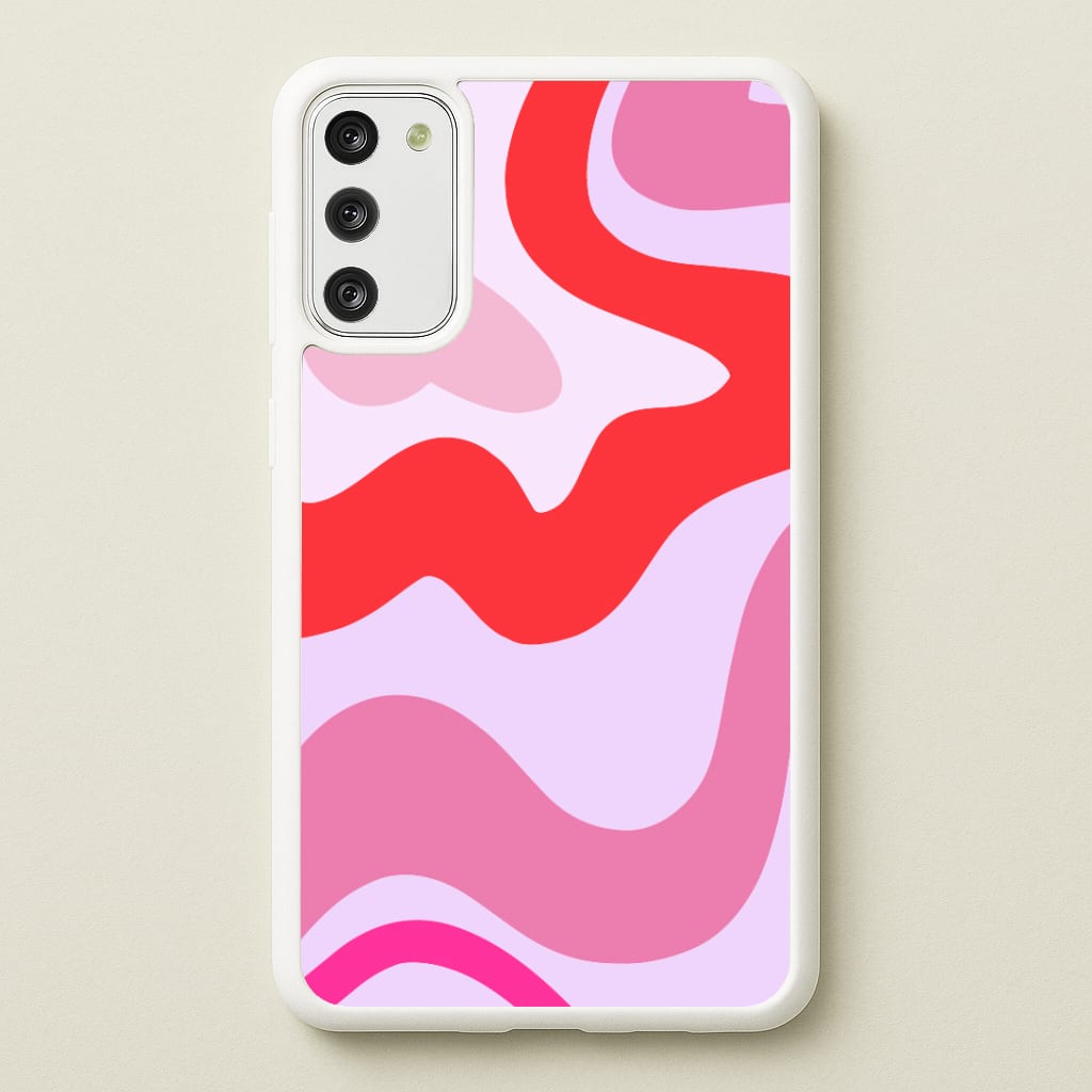 Purple & Pink Abstract Phone Case