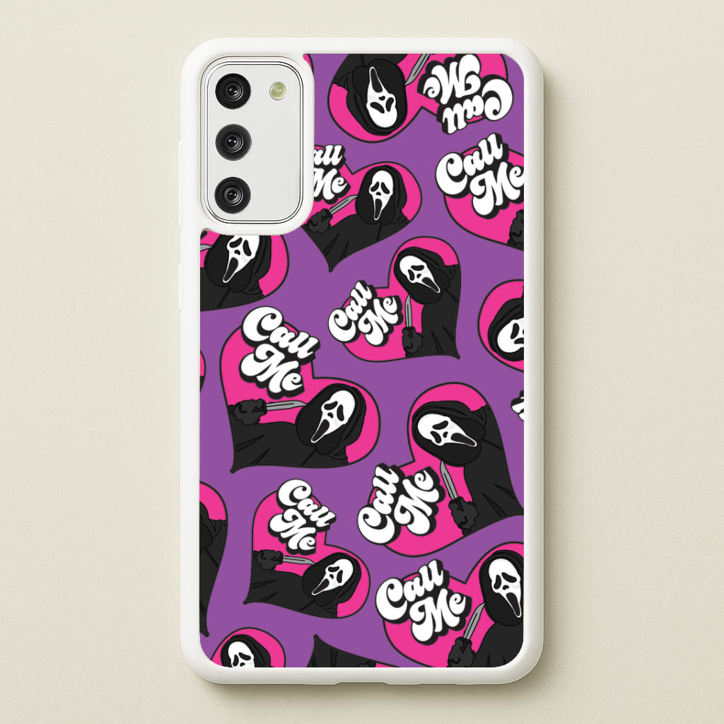 Call Me Heart Pattern Phone Case