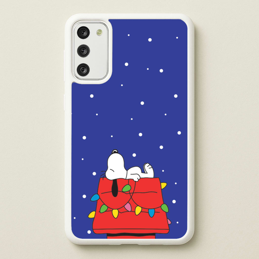 Cartoon Beagle Fairylights Phone Case