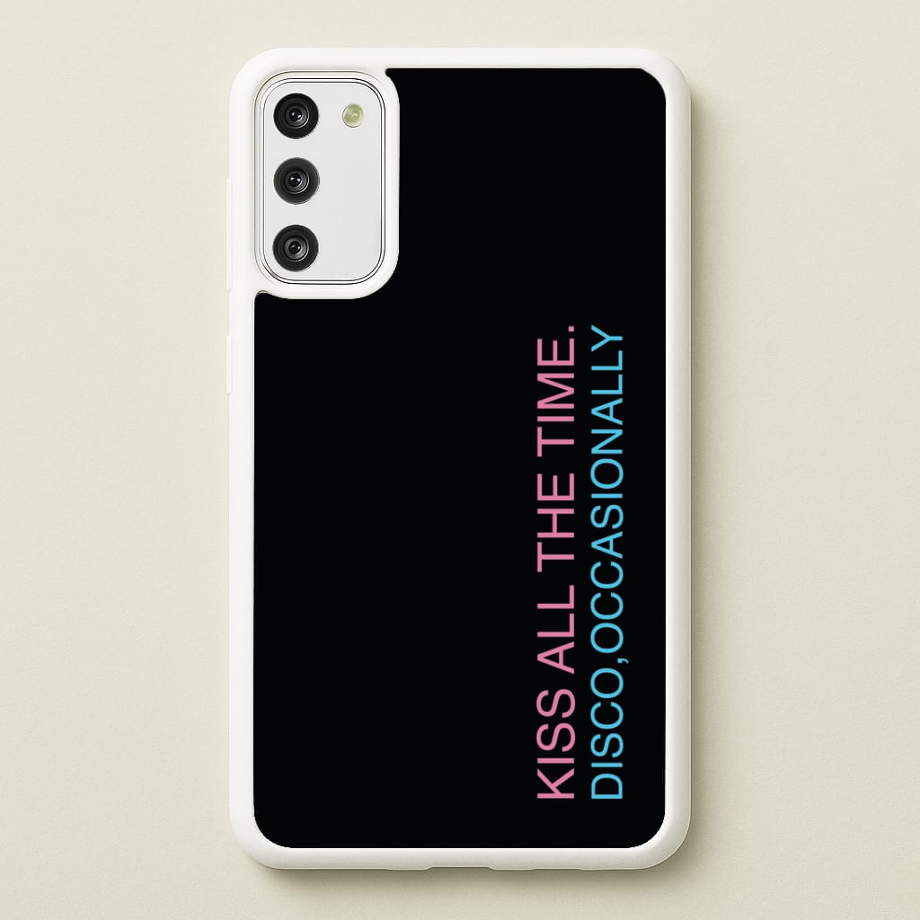 Disco Occasionally Text Phone Case