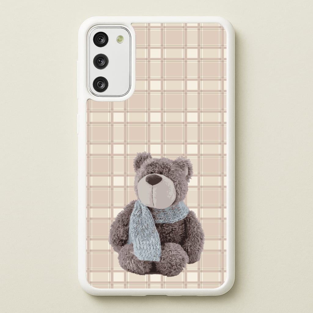 Tartan Teddy Bear Phone Case