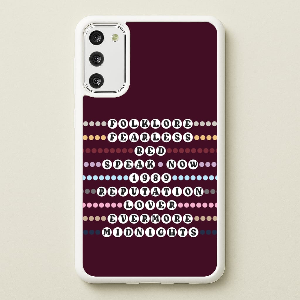 Concert Bracelets Phone Case