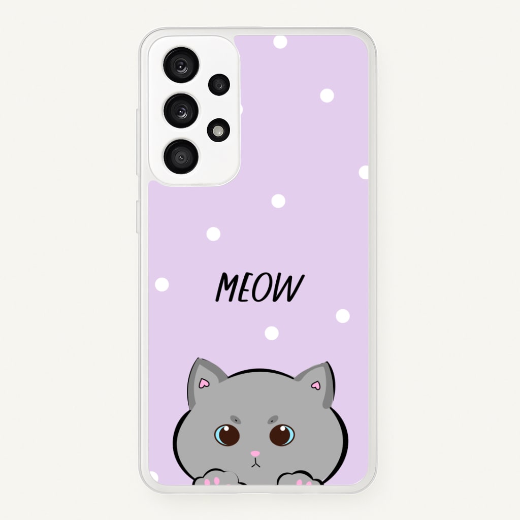 Grey Kitty - Cats Phone Case