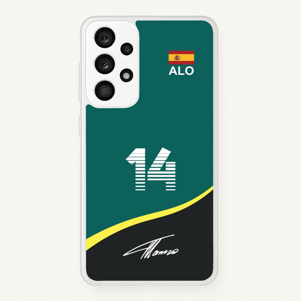 Alonso - F1 Phone Case
