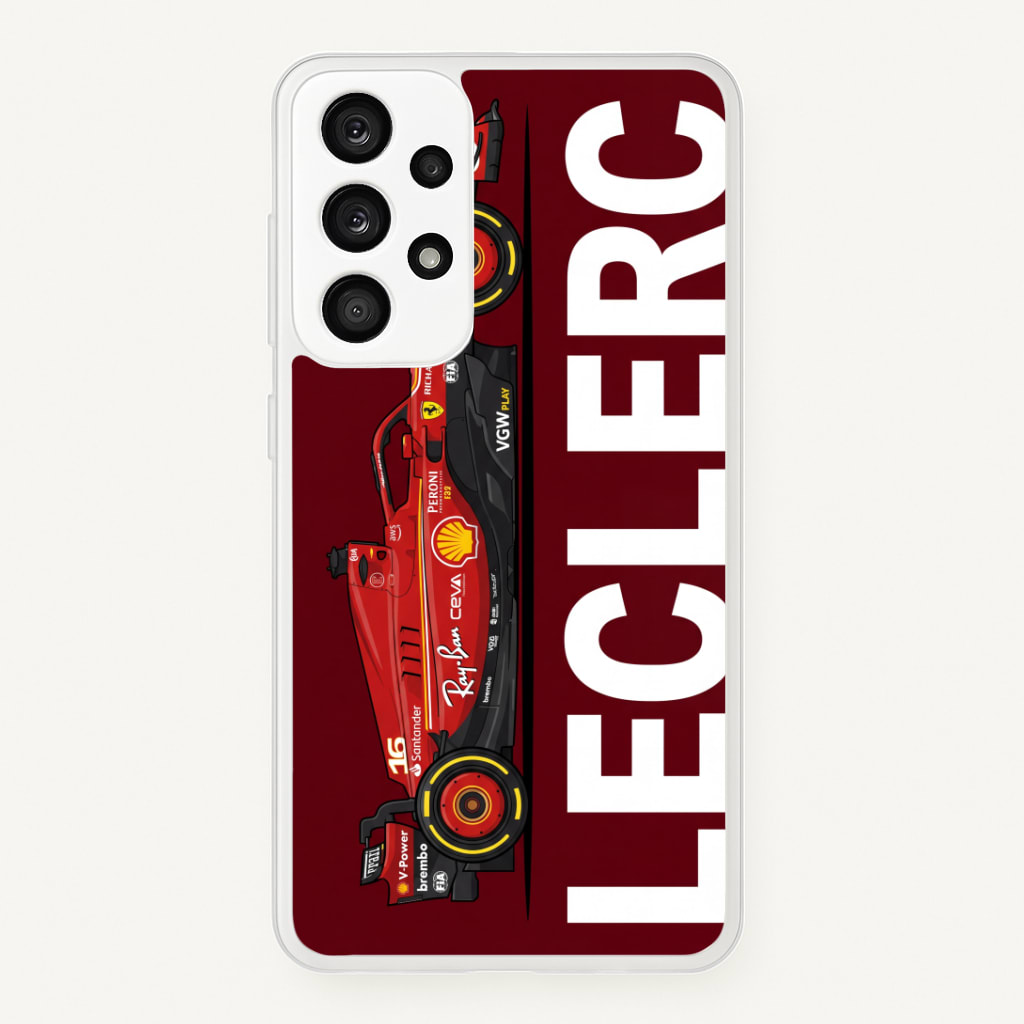 Leclerc Racer Phone Case