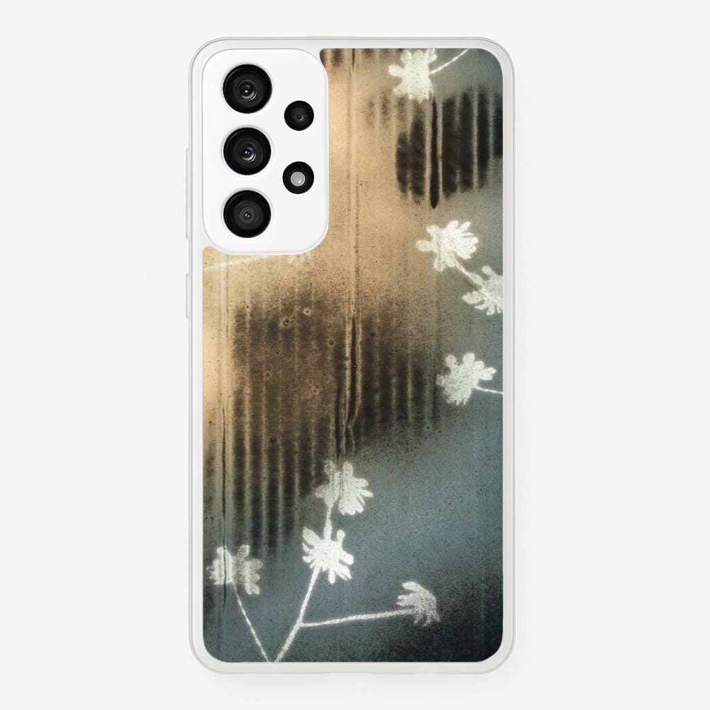 Faded Flora Pattern Phone Case