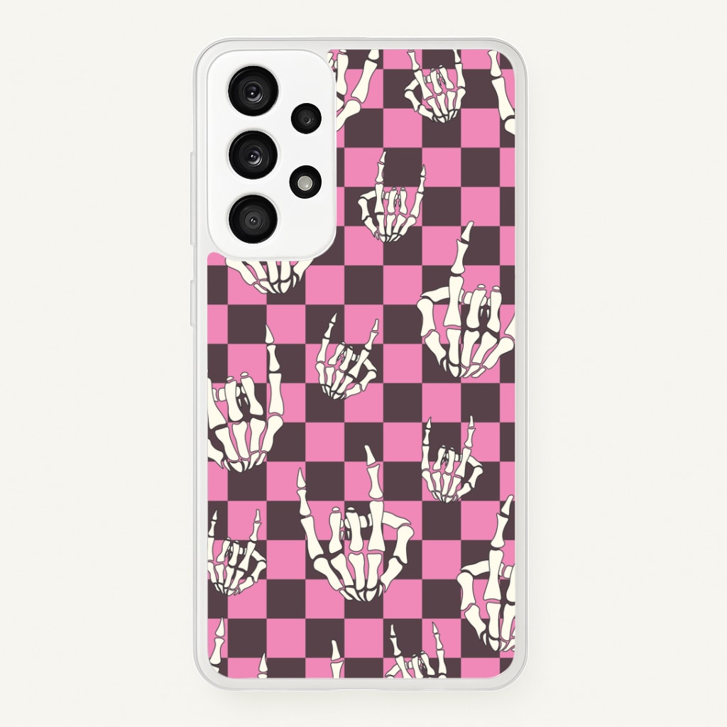 Rock On Skeleton Phone Case