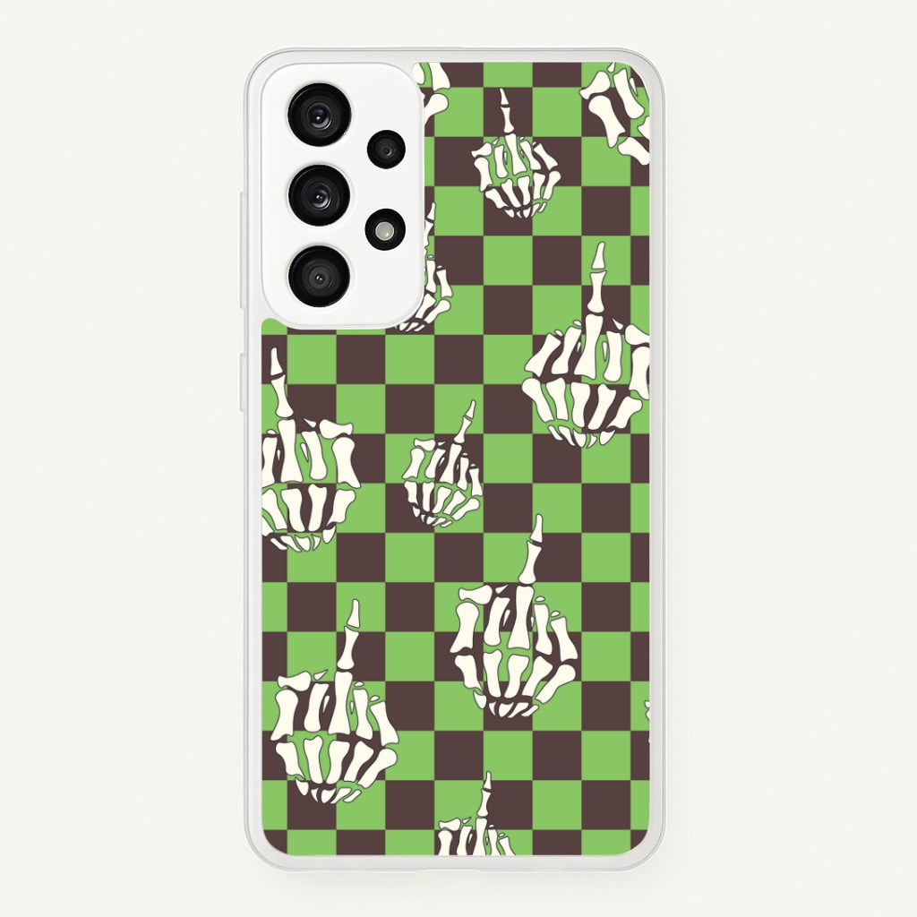 Green Middle Finger Phone Case