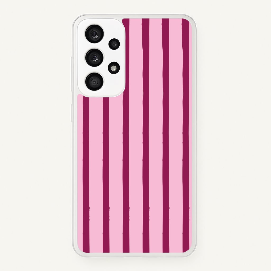 Strawberry Stripes  Phone Case