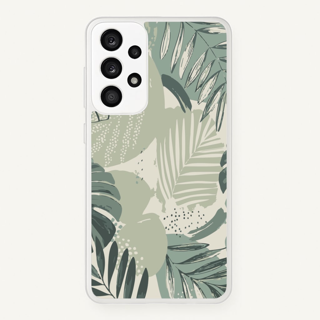 Green Leaf Pattern - Foliage Phone Case