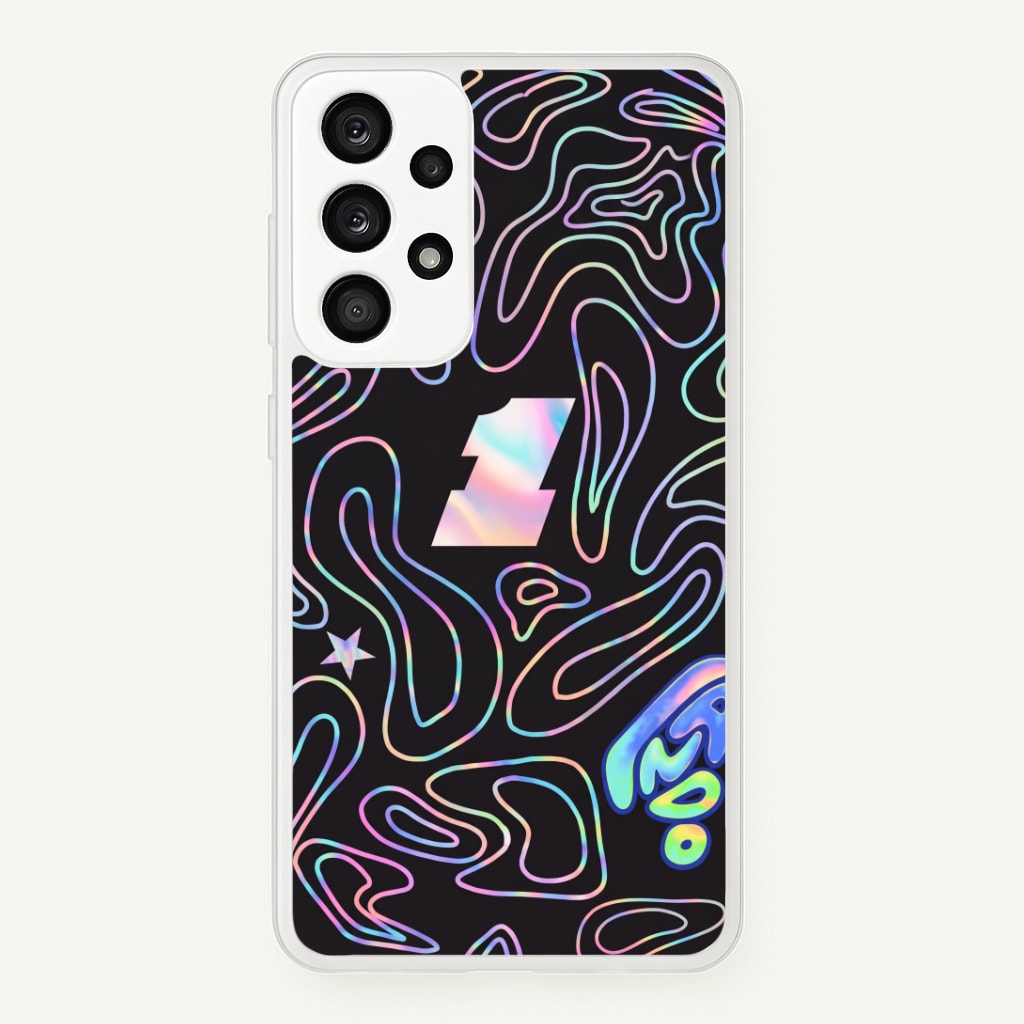 Black and Neon Norris Phone Case