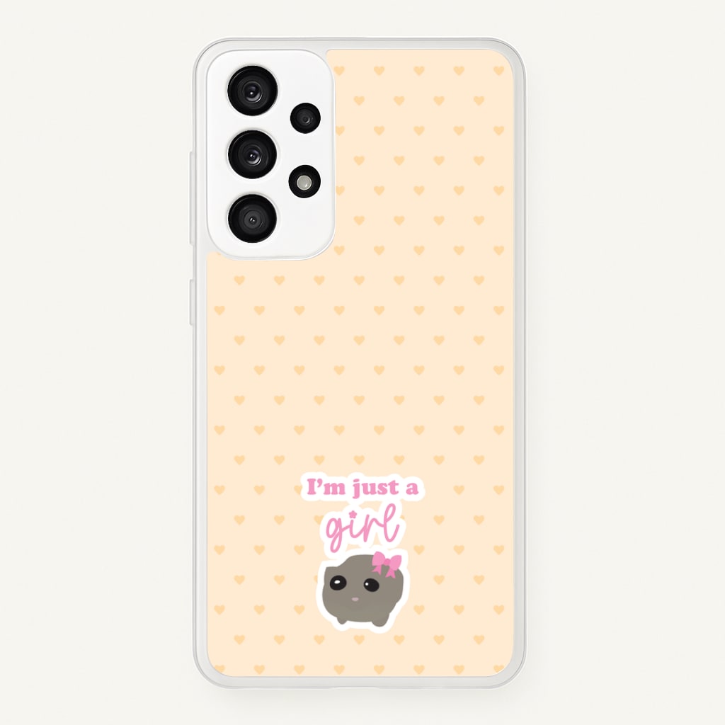 I'm Just A Girl Phone Case