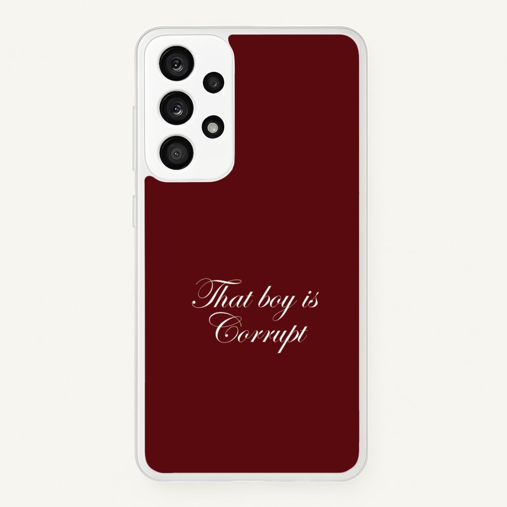 That Boy Is Corrupt Phone Case