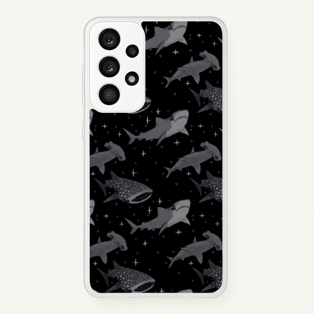 Black Shark Pattern Phone Case