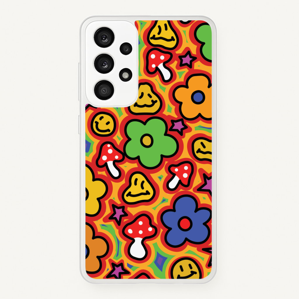 Rainbow Trip - Trippy Patterns Phone Case
