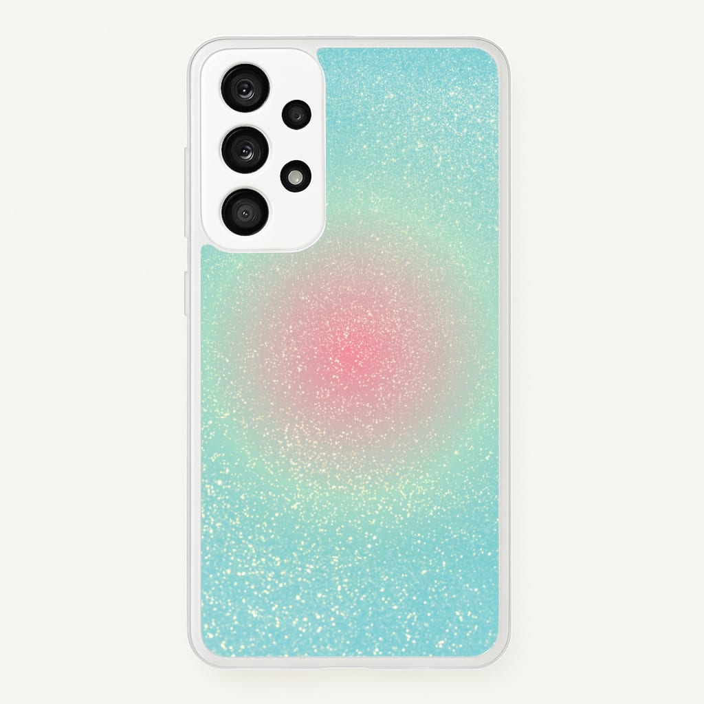 Teal Shimmer Phone Case