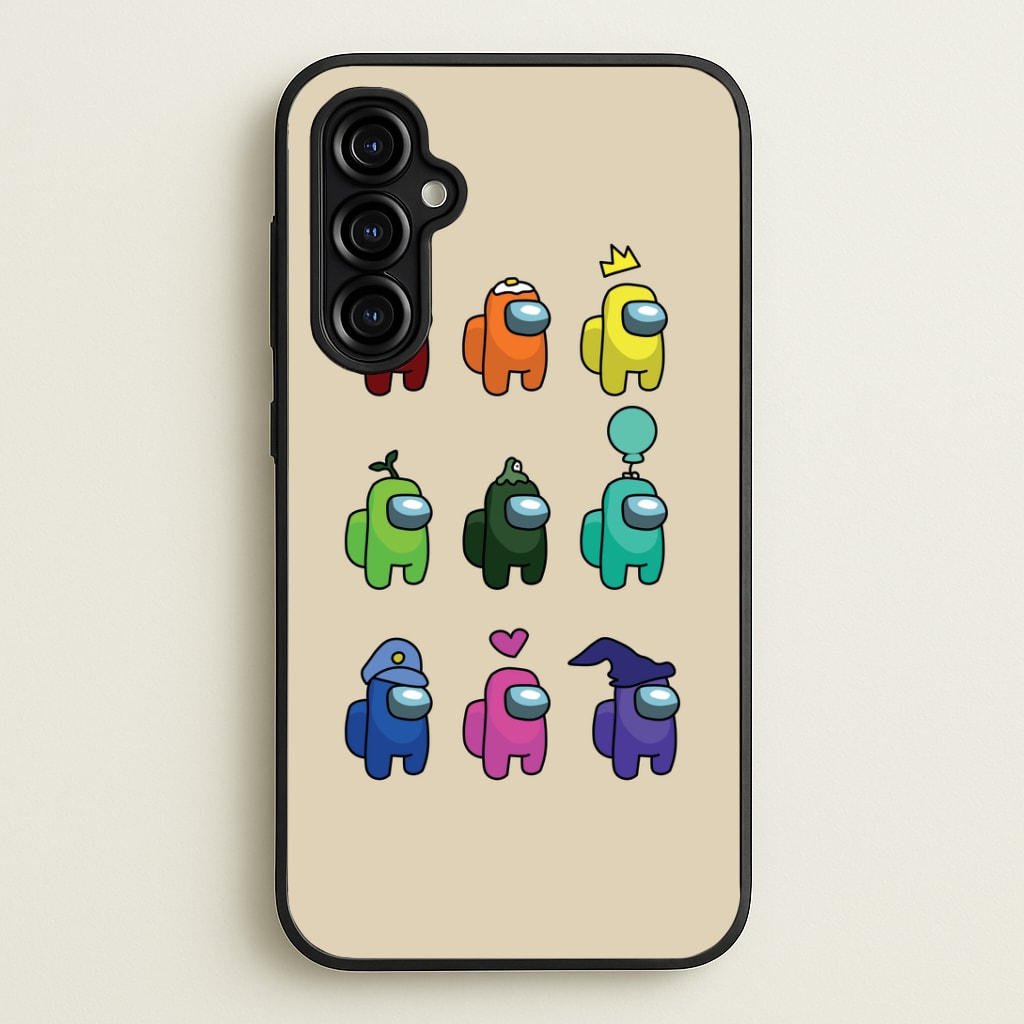Among Gaming characters Phone Case