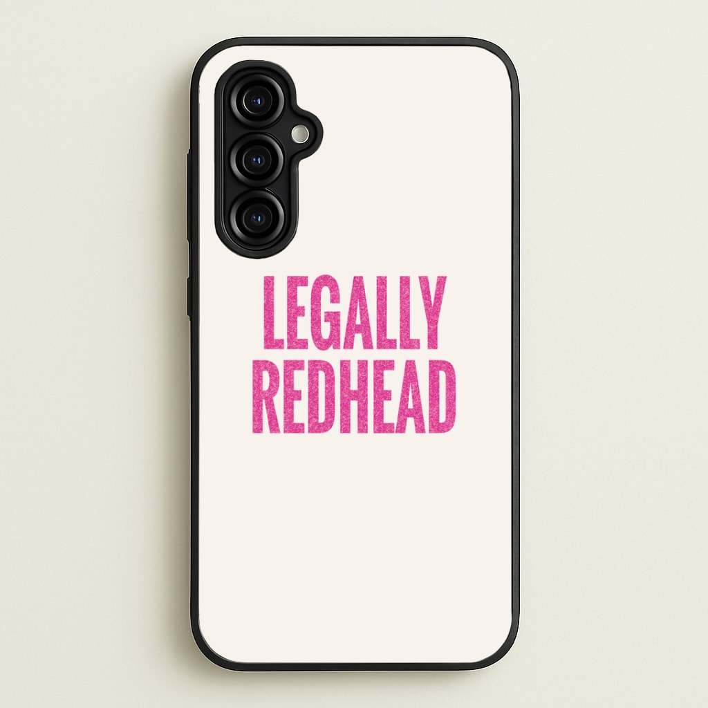 Legally Redhead Phone Case