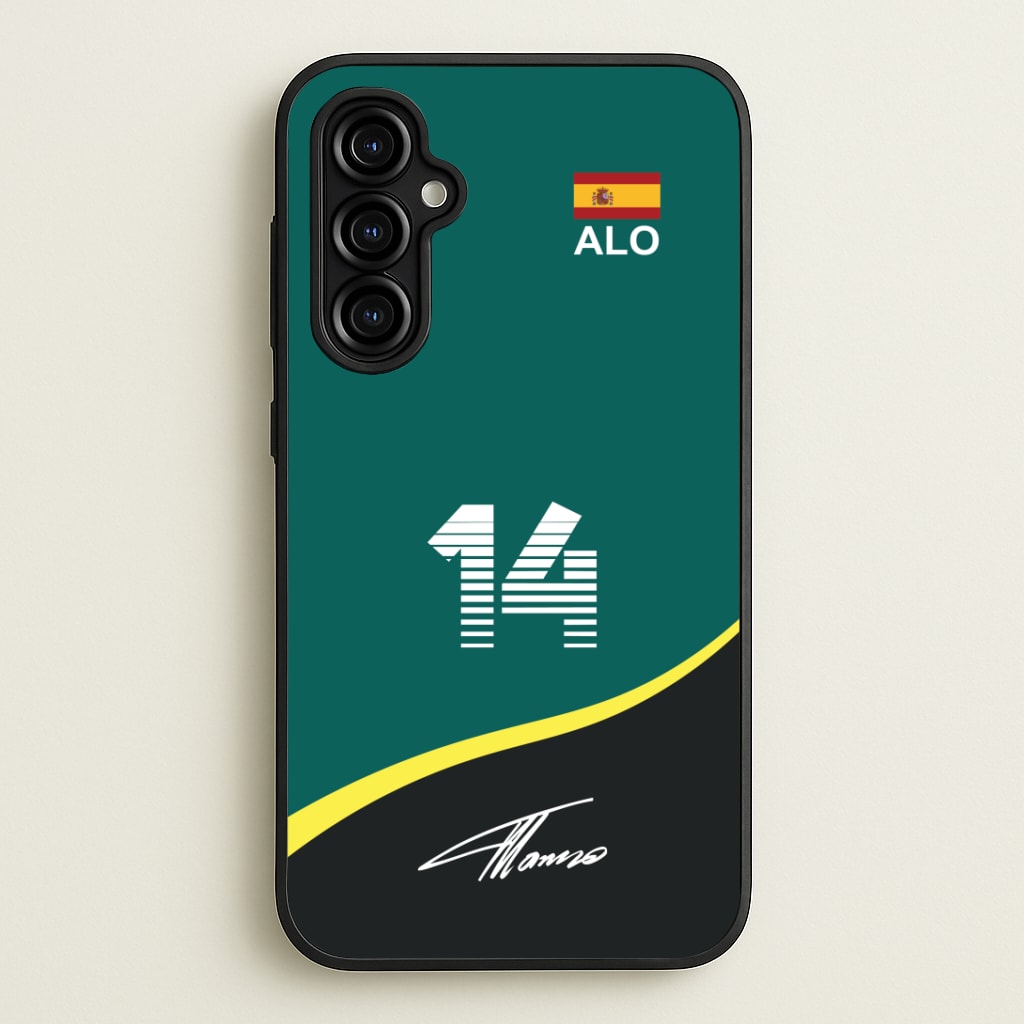 Alonso - F1 Phone Case