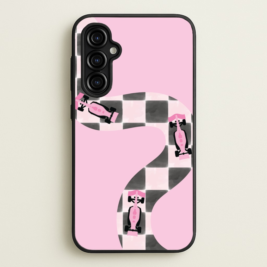 Checkered Track Phone Case