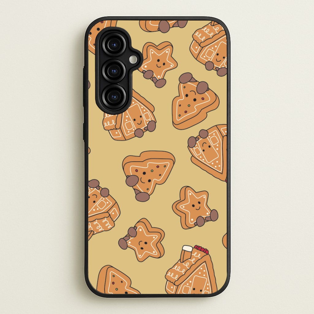 Gingerbread Plushies Pattern Phone Case