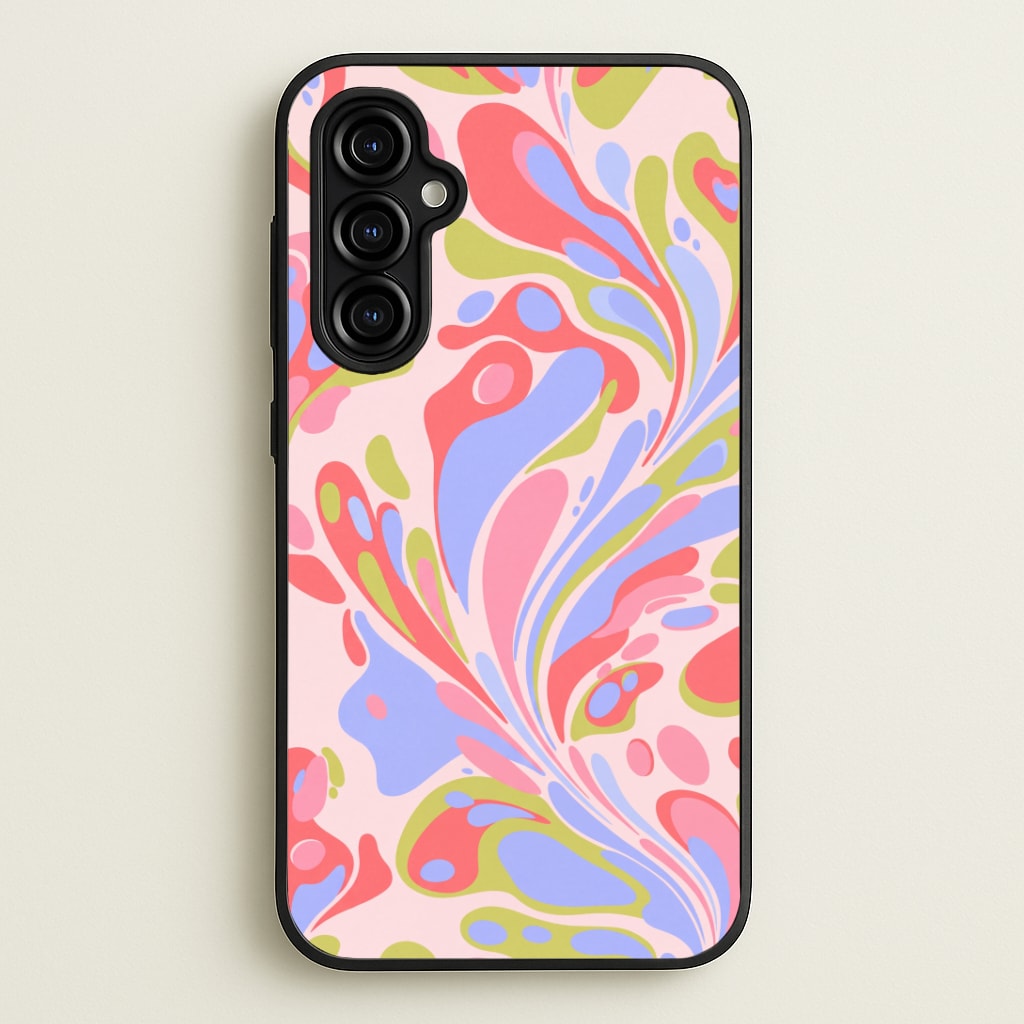 Pastel Marble Swirl Phone Case