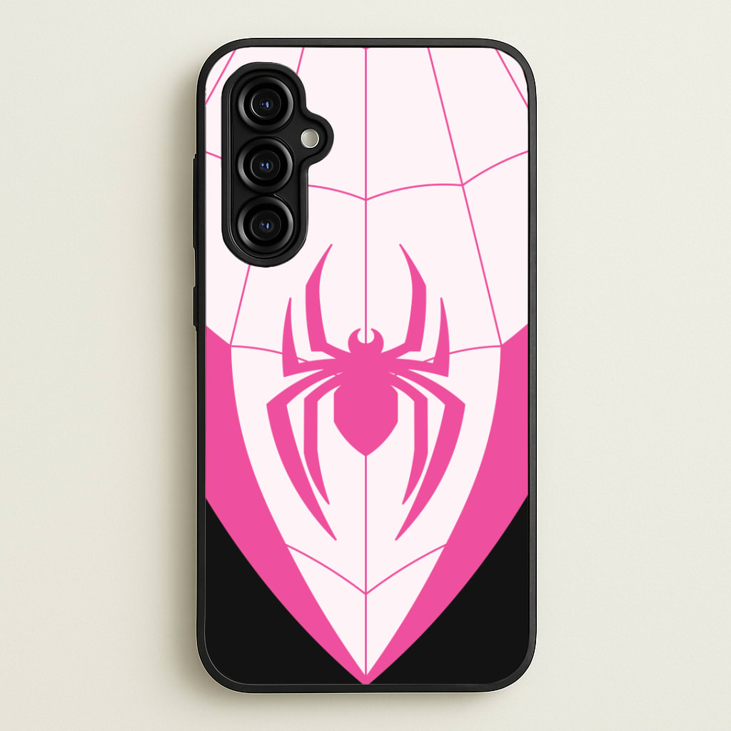 Pink And Black Spider Costume Phone Case