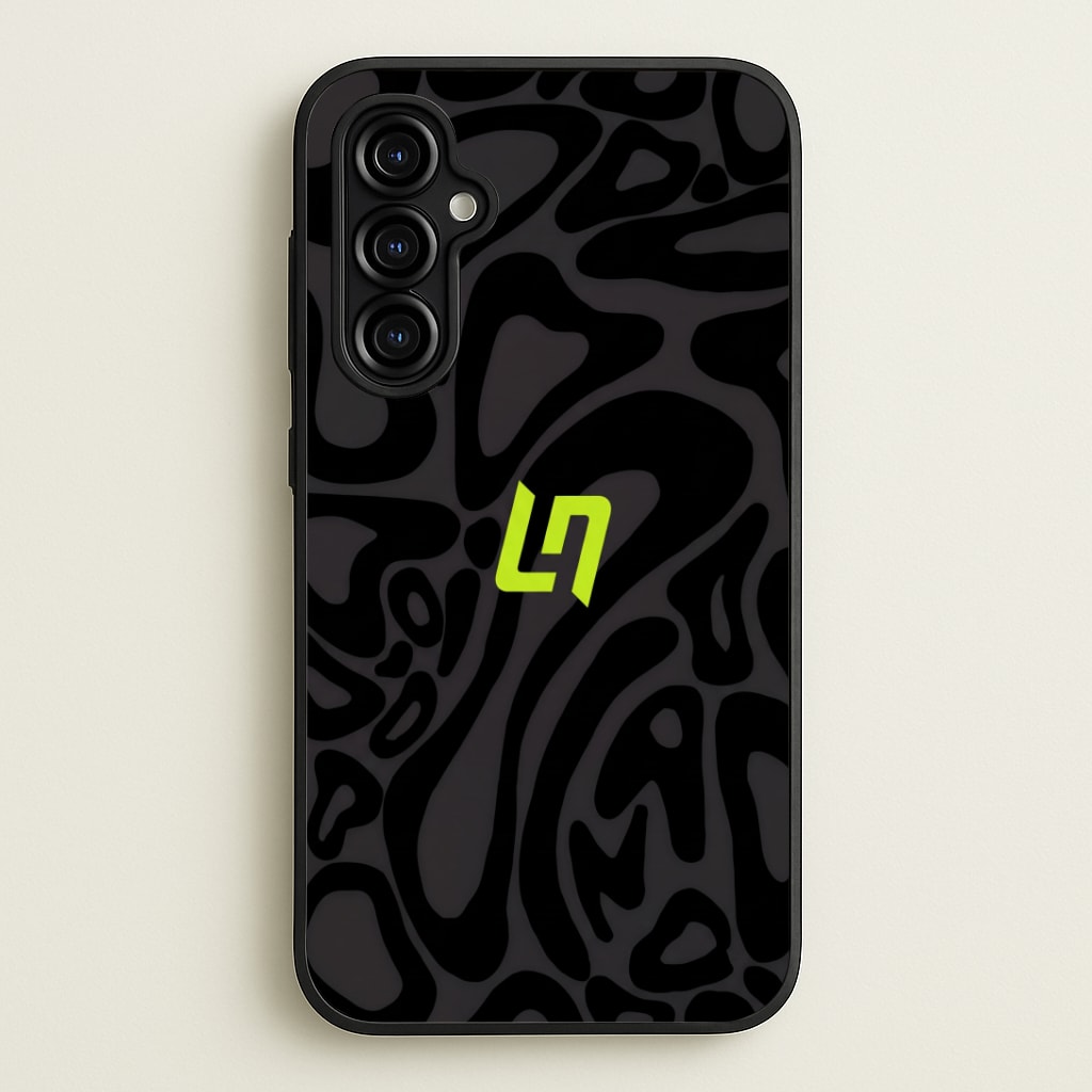 Norris Helmet Pattern - Black Phone Case