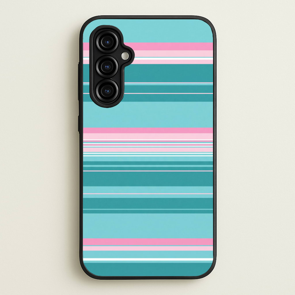 Candy Stripe Blush Phone Case