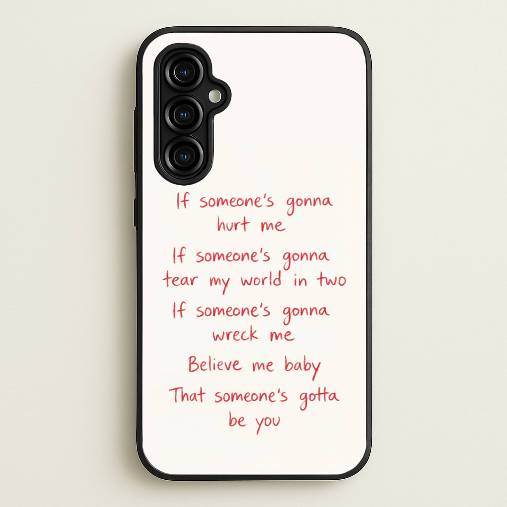 Babydoll Lyrics Phone Case