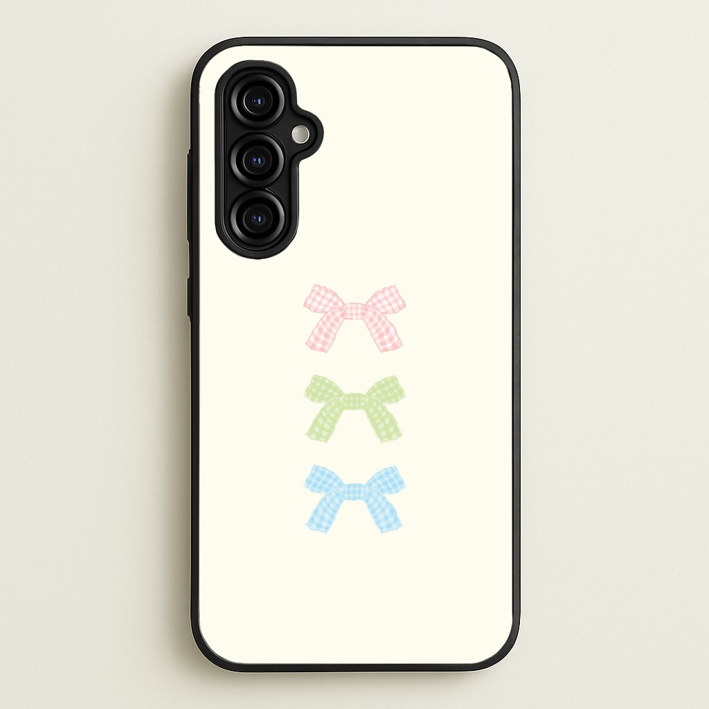 Gingham Tiered Ties Phone Case