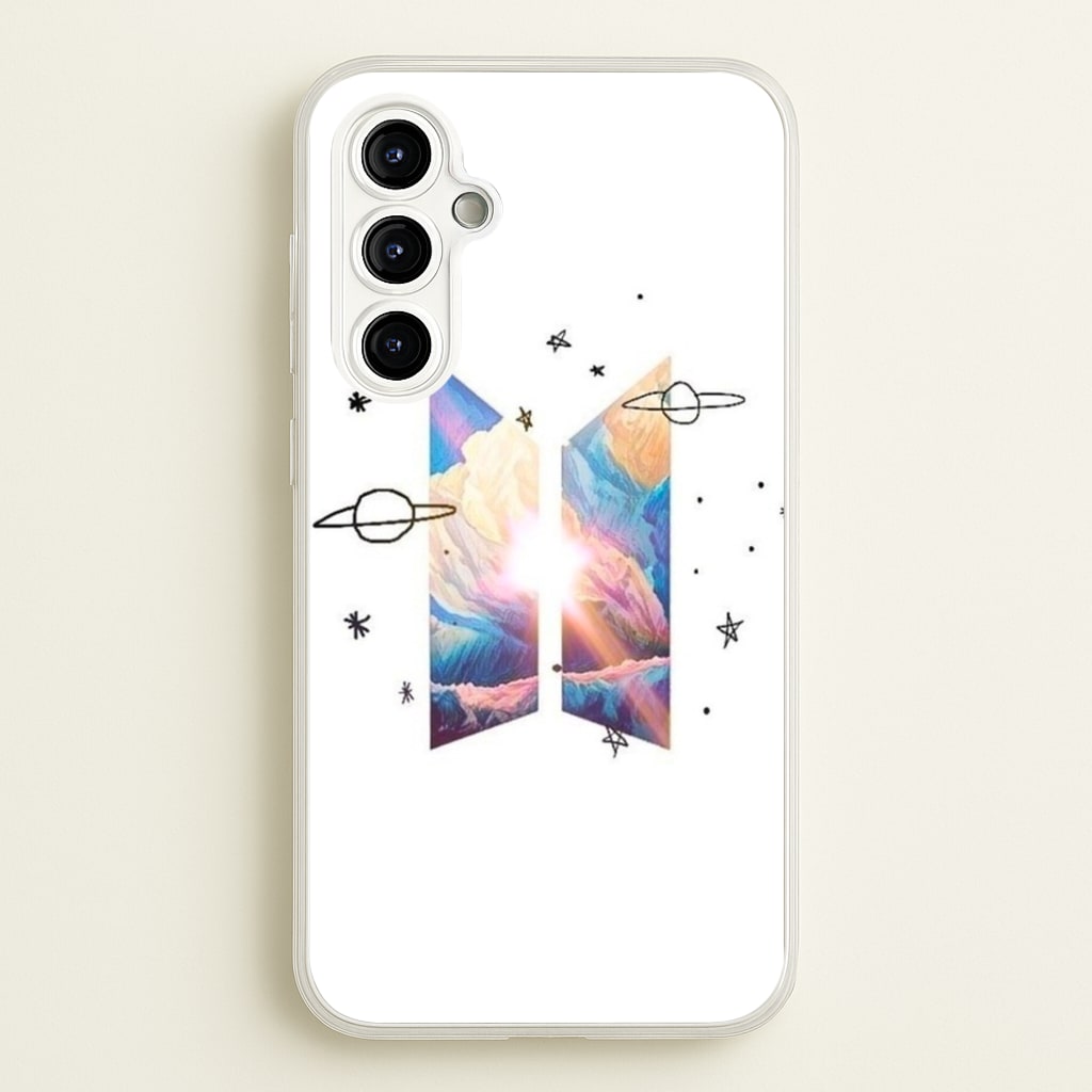 Space K-Pop Band Logo Phone Case