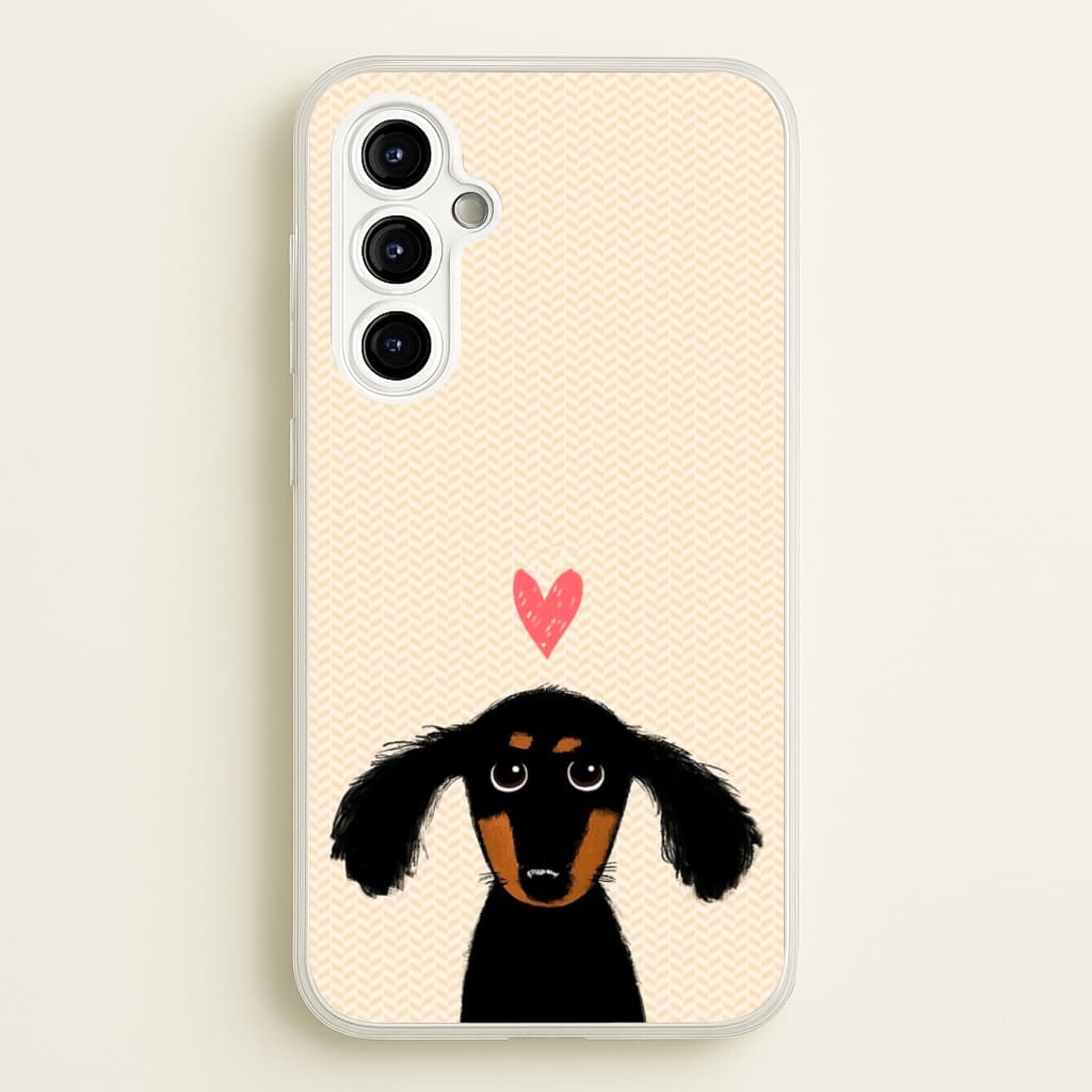 Dachshund Puppy Love Phone Case