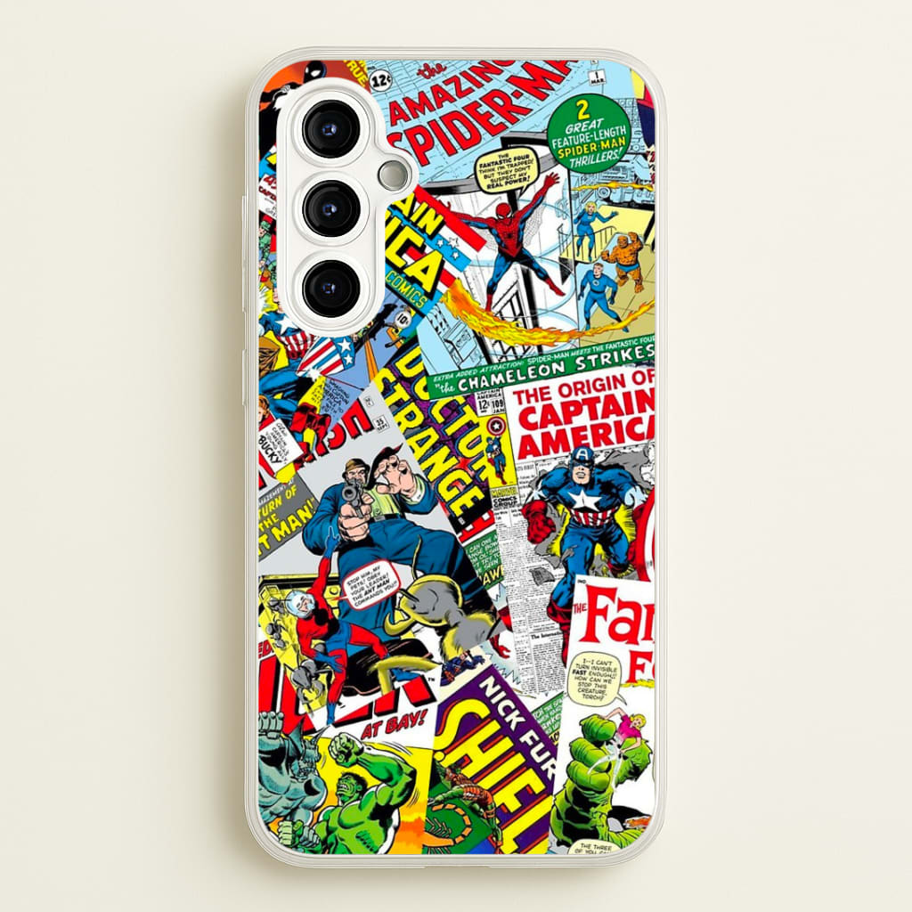 Superhero Comic Comics Pattern Phone Case