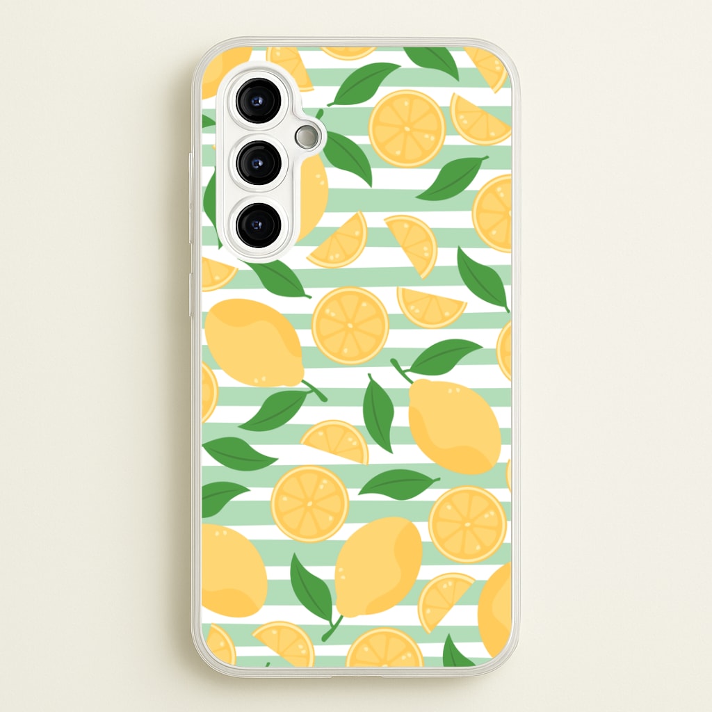 Lemons Pattern - Summer Phone Case