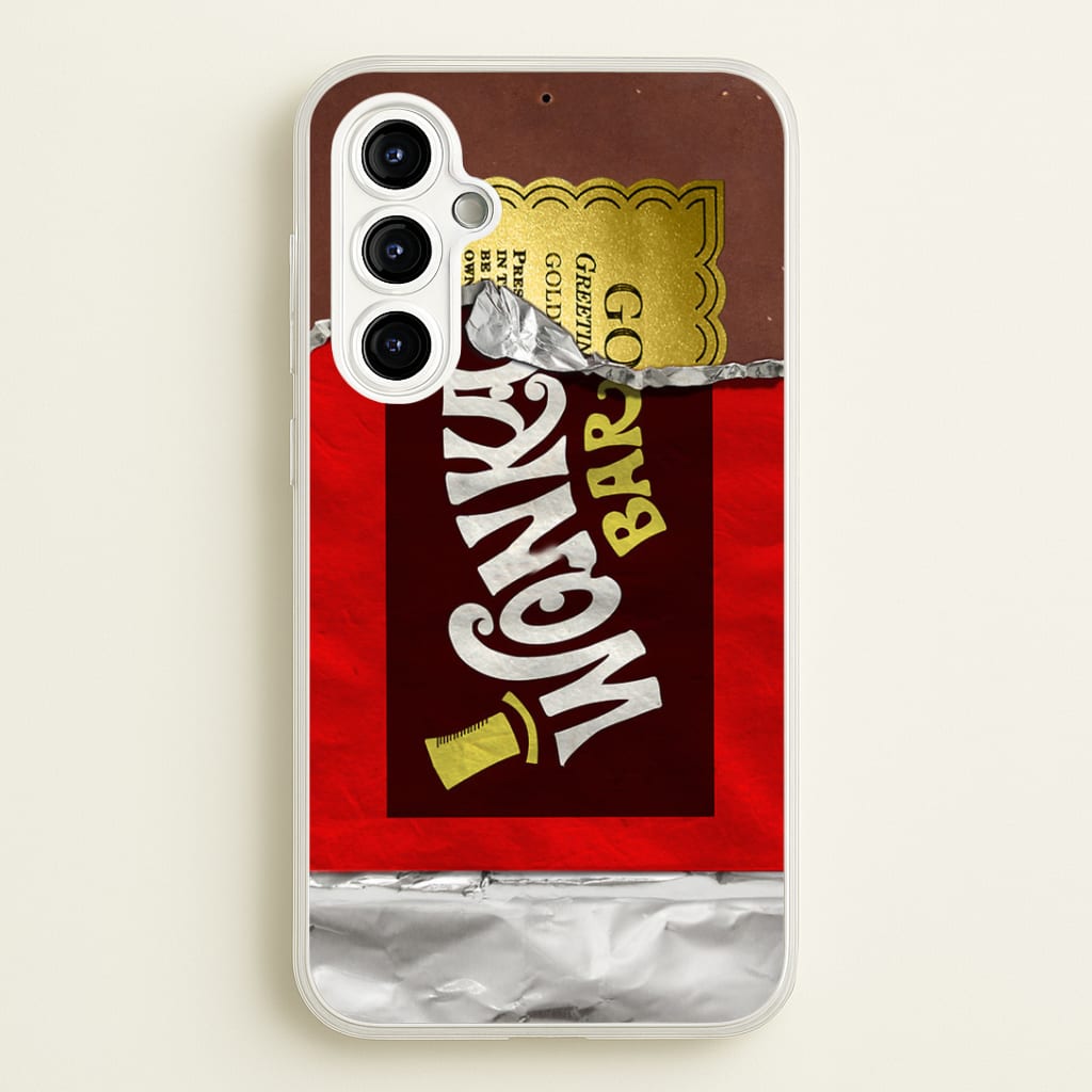Wonka Bar Golden Ticket Phone Case