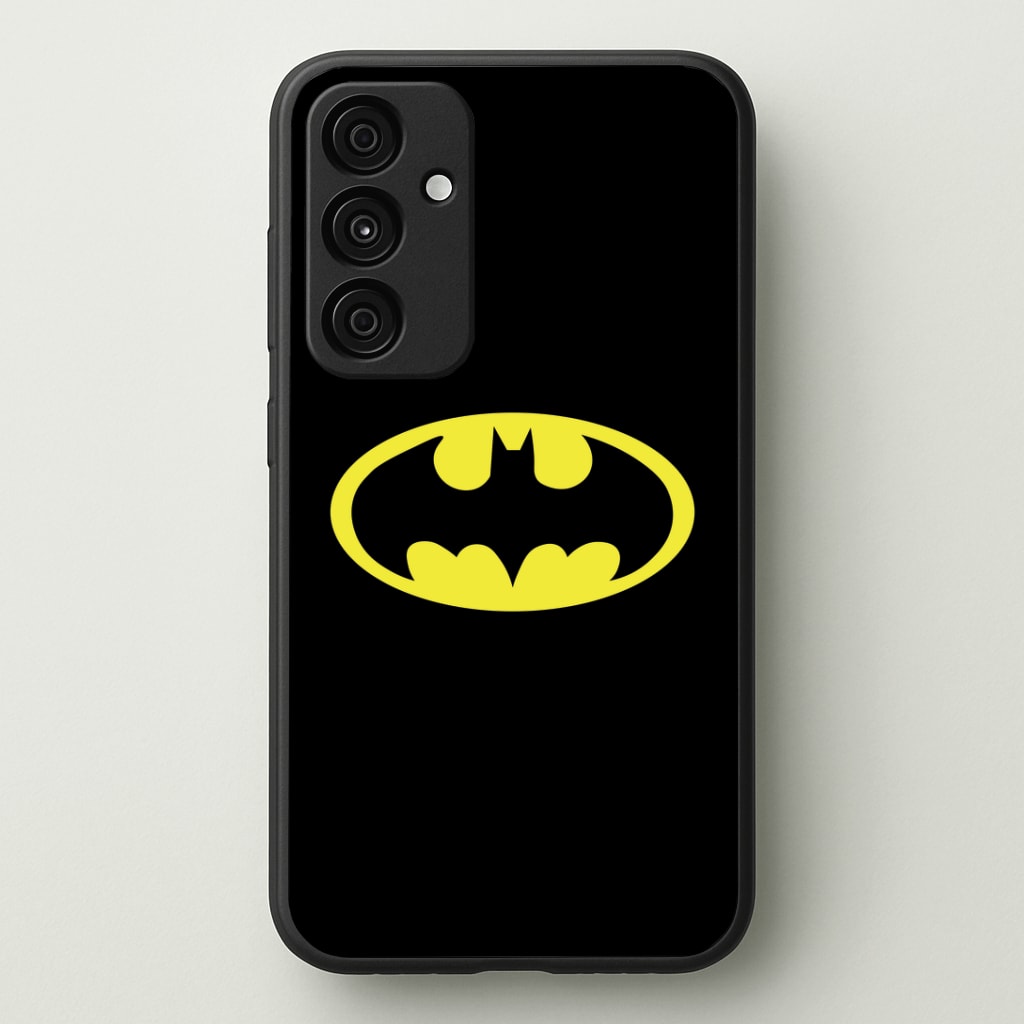 Black Bat Superhero Logo Phone Case