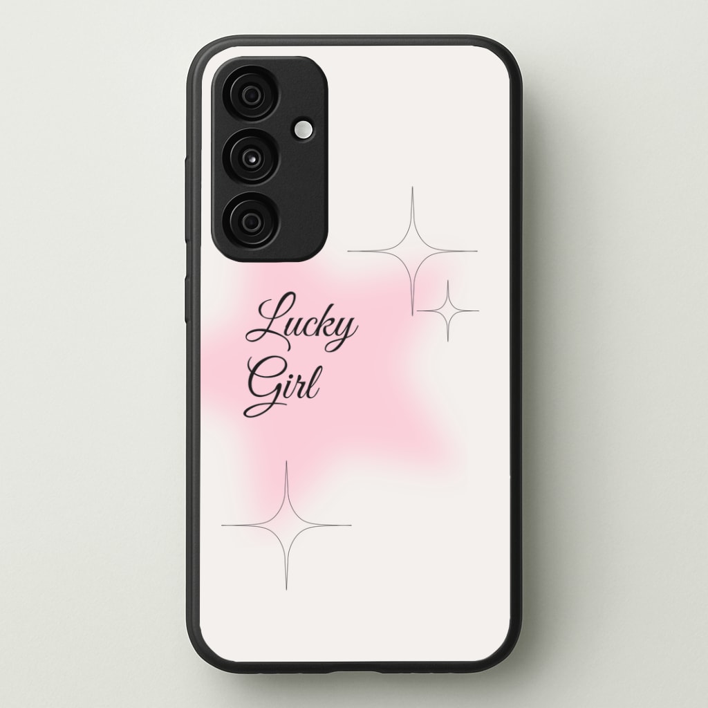 Lucky Girl - Clean Girl Aesthetic Phone Case