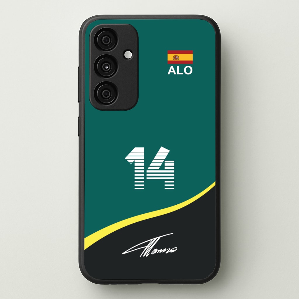 Alonso - F1 Phone Case