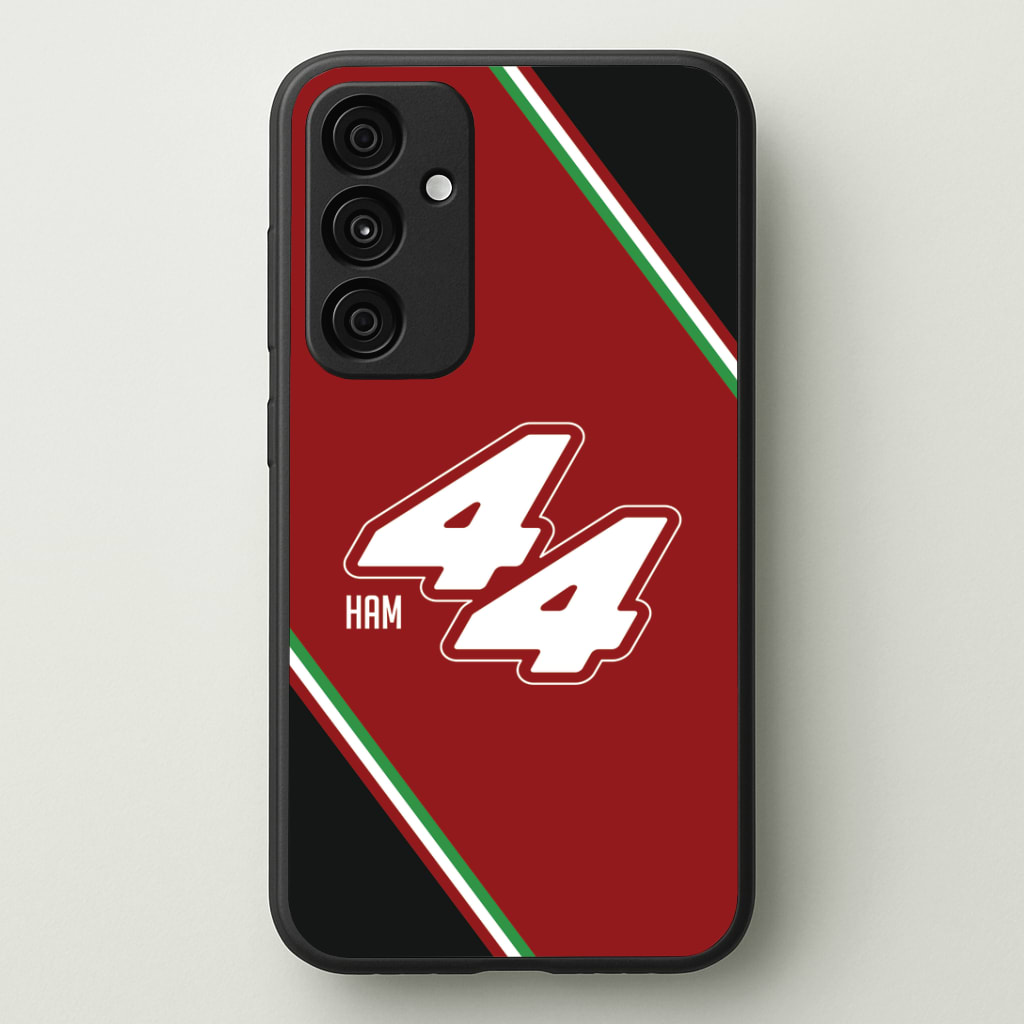 Dark Red Retro 44 Phone Case